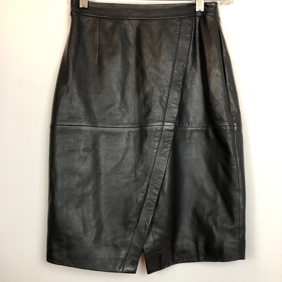 Halogen Leather Skirt - Picture 1 of 6